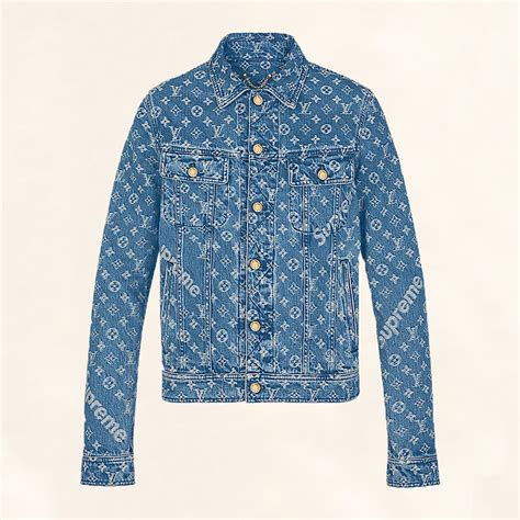 buy supreme louis vuitton jacket|supreme louis vuitton denim jacket.